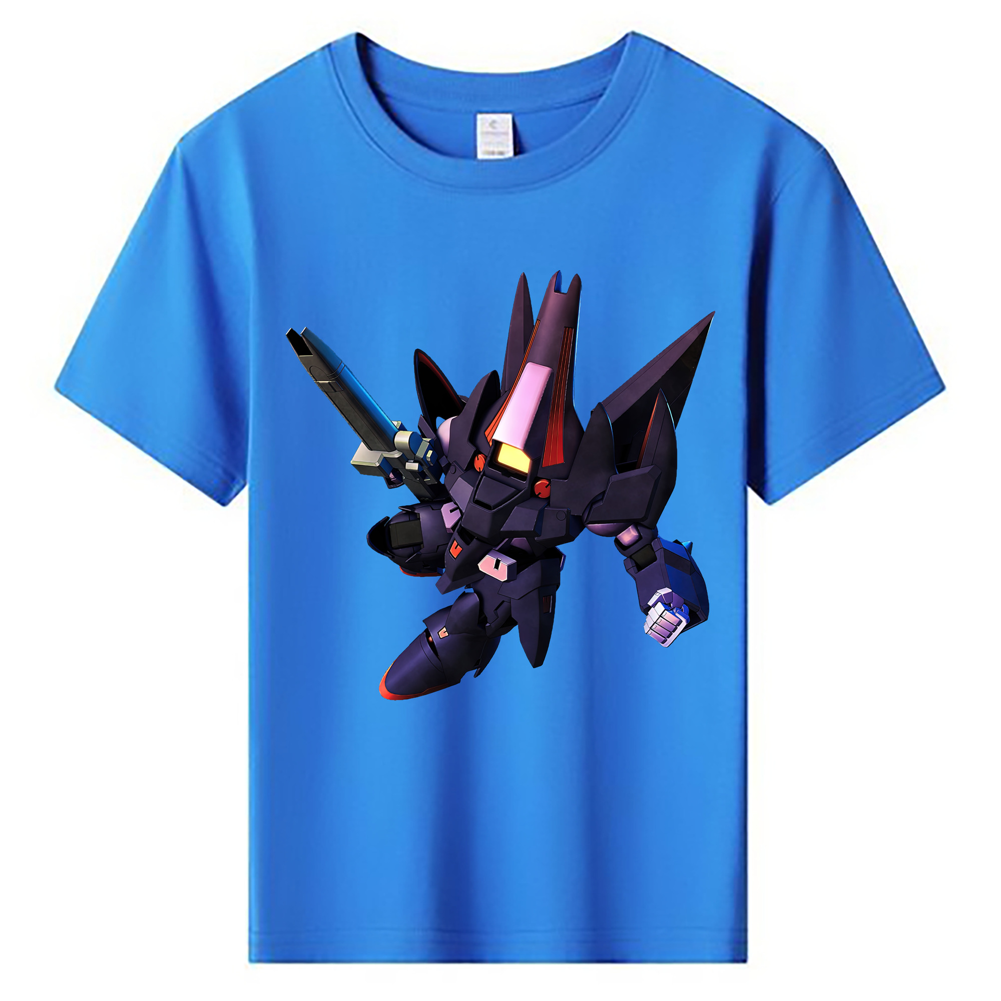 （画像用） 機動戦士ガンダム Mobile Suit Gundam 綿100％キッズTシャツ（フロントプリント）
